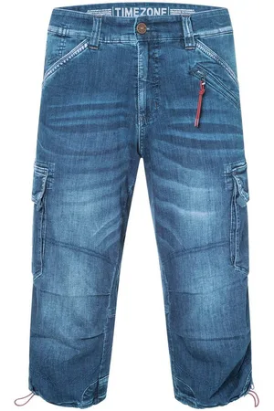 Timezone Jeansshorts Denim Cargoshorts in Jeansoptik mit Stretch Loose MilesTZ Short - Verkäufer: ARIZONAS
