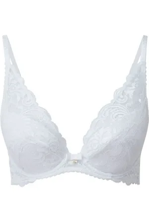 Gossard Dekolleté-BH Gypsy Tiefer "V" Push-Up BH White (V-Push-Up BH, 1-tlg., glatte Spitze) verführerisch sexy - Verkäufer: maria-dee