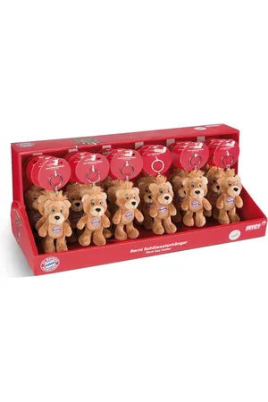 NICI Schlüsselanhänger 49070 Schlüsselanhänger FC BAYERN MÜNCHEN Bär Berni 10cm - Verkäufer: moluna