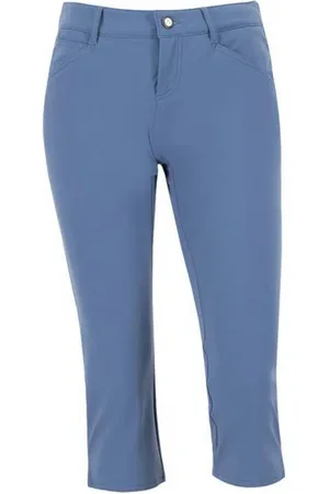 Alberto Golfhose Golfhose Mona-C Summer Jersey Capri Blau Damen - Verkäufer: Svens Golfshop GmbH