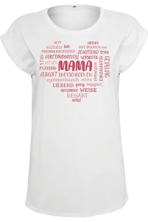 Youth Designz Print-Shirt "Mama Herz Liebe" Damen T-Shirt Statement oder Geschenk Frauen Motiv mit stylischen und süßen Aufdruck für Mütter - Verkäufer: EmDa Trading GmbH