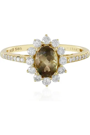 Cavill Diamantring Schicker 0,68ct Oregon-Sonnenstein 14K Gold Ring, USA Herkunft (1-tlg) - Verkäufer: Juwelo Deutschland GmbH