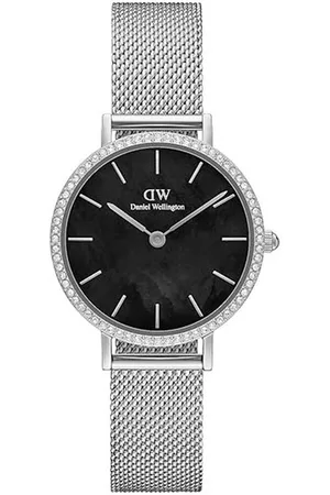 Daniel Wellington Quarzuhr Petite Lumine Bezel Sterling Black MOP, Petite Lumine Bezel Sterling Black MOP - Verkäufer: Juwelier Bektas e.K.