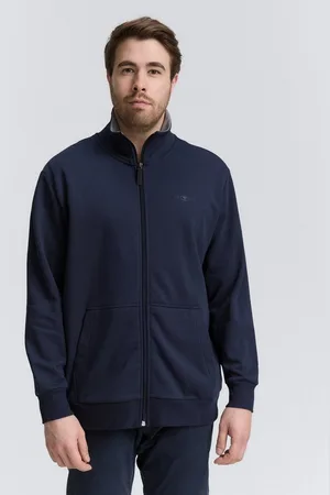 TOM TAILOR Sweatshirt Plus Size - Sweatjacke mit Stehkragen - Verkäufer: TOM TAILOR