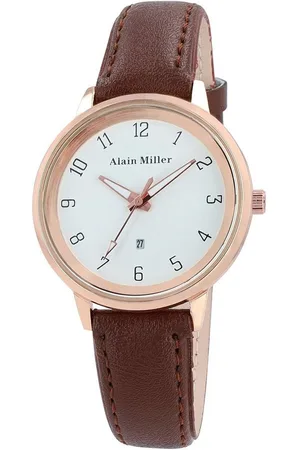 Alain Miller Quarzuhr 2900266 Damenuhr mit Band aus Lederimitat - Verkäufer: Shaghafi GmbH