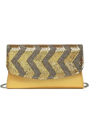 MISS LULÙ Clutch Elegante Damen Abendtasche Kettentasche - Verkäufer: Halterner Technologie GmbH