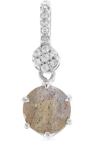 Cavill Anhänger Set Rumänischer Spektrolith & Zirkon Silber-Anhänger, 1,23ct (1-tlg) - Verkäufer: Juwelo Deutschland GmbH