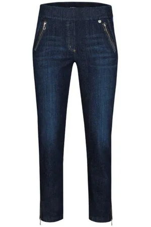 Robell Slim-fit-Jeans NENA09 7/8 Jeans mit Reißer am Beinabschluß - Verkäufer: ZEITLERONLINE