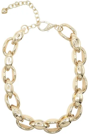 Alessandro Kette mit Anhänger Glam Loop, elegante Gliederkette