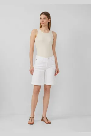 QS by s.Oliver Jeansshorts Jeans-Bermuda Karolin / Straight Fit / Mid Rise / Straight Leg - Verkäufer: