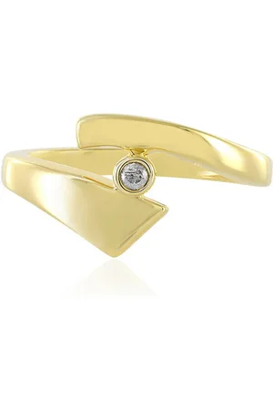 Cavill Diamantring Moderner 0,027 ct Diamant Ring aus vergoldetem Silber (1-tlg) - Verkäufer: Juwelo Deutschland GmbH