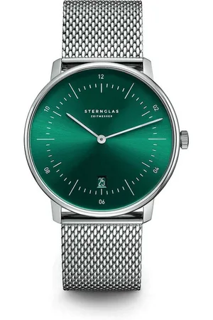 STERNGLAS Quarzuhr Grün Herrenuhr - Serie: Naos - Modell: S01-NA08-MI04 - Verkäufer: Uhren4you