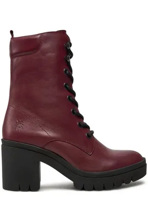 Fly London Stiefeletten Tielfly P144642013 Dunkelrot Stiefelette - Verkäufer: Modivo_de