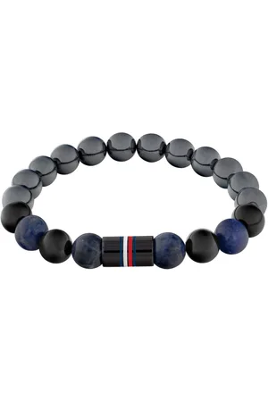 Tommy Hilfiger Armband JAMESON, 2790630, mit Sodalith, Hämatit, Onyx, Emaille