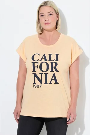 Ulla Popken T-Shirt T-Shirt California Oversized Rundhals Halbarm - Verkäufer: Popken Fashion Group
