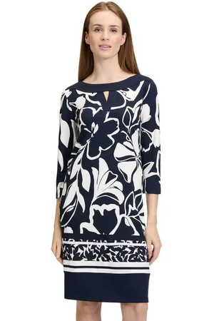 Betty Barclay Shirtkleid Shirtkleid mit 3/4 Arm Form