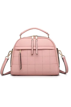 MISS LULÙ Schultertasche Damen Shopper Tasche in Rosé - Elegante Tote Bag für den Alltag - Verkäufer: Halterner Technologie GmbH
