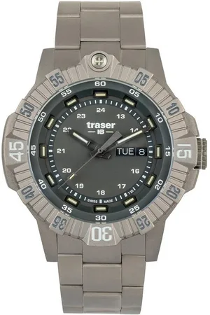 Traser Quarzuhr H3 110666 Tactical Grau Titan Herrenuhr 46mm 20ATM H3 110666 Tactical Grau Titan Herrenuhr 46mm 20ATM - Verkäufer: Timeshop24
