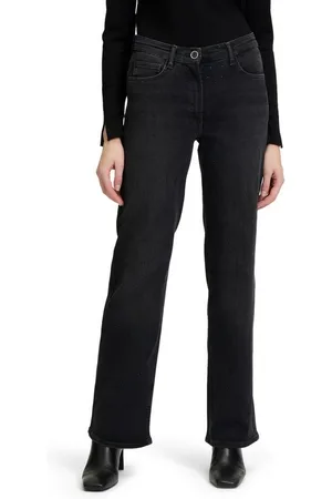 Betty Barclay Stretch-Jeans Stretch-Hose im Glitzer-Look