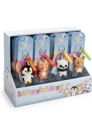 NICI Schlüsselanhänger 61337 Sortiment Schlüsselanhänger Mini Funnies 5cm - Verkäufer: moluna