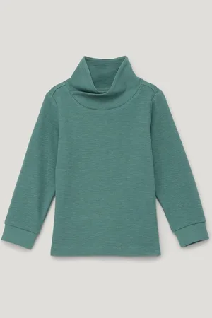 QS by s.Oliver Langarmshirt Langarmshirt mit Schalkragen - Verkäufer: