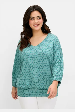 Sheego 3/4-Arm-Shirt Große Größen