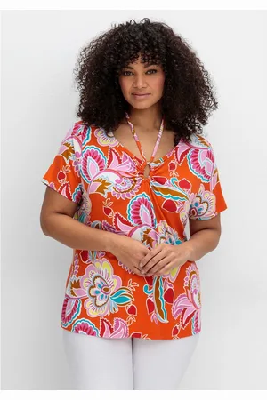 Joe Browns T-Shirt Große Größen mit Neckholder-Bindeband