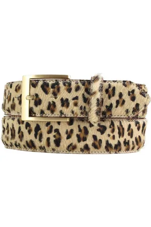 BELTINGER Ledergürtel Hochwertiger Fell-Ledergürtel 4 cm - Kuh-Ledergürtel für Damen Herren (1-St) - Verkäufer: Brazil Lederwaren