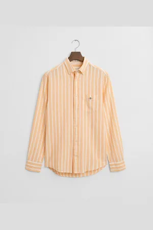 GANT Longsleeve REG COTTON/LINEN STRIPED SHIRT - Verkäufer: Robert Ley Damen & Herrenmoden GmbH & Co KG