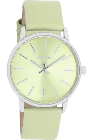 Oozoo Quarzuhr Damen Armbanduhr Timepieces Analog, (Analoguhr), Damenuhr rund, mittel (ca. 36mm) Lederarmband, Fashion-Style - Verkäufer: Fit4Style Silberschmuck - IMPPAC