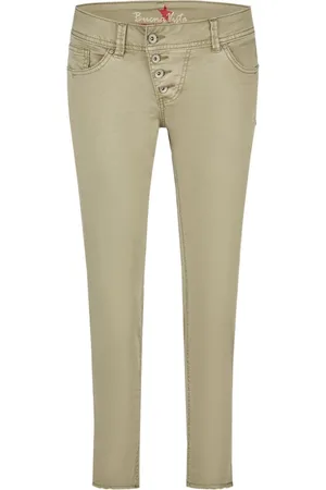 Buena Vista Stretch-Jeans MALIBU 7/8 aloe 888 B5122 4003 O.7143 - Stretch Twill - Verkäufer: Jeans-Manufaktur