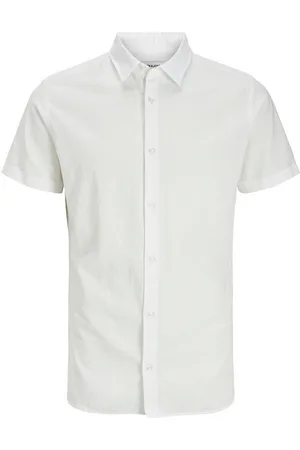 JACK & JONES Kurzarmhemd JJBREEZE LINEN BLEND SHIRT S/S SN JNR - Verkäufer: Dorins Kindermode