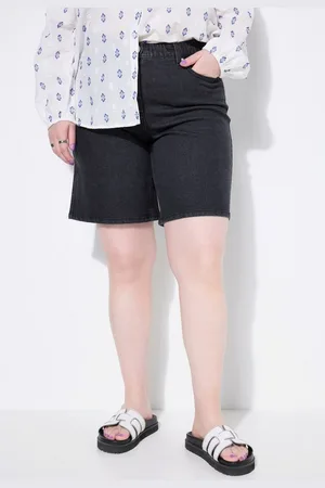 STUDIO UNTOLD 5-Pocket-Jeans Jeans-Bermuda Wide Legs 5-Pocket - Verkäufer: Popken Fashion Group