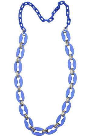 Alessandro Lange Kette Blue Breeze, sommerliche Gliederkette