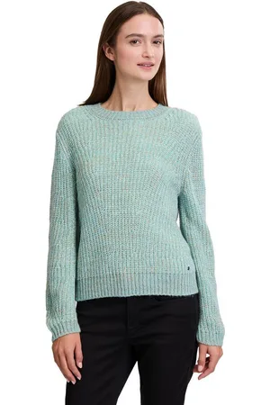 Betty & Co Strickpullover Betty & Co Strickpullover mit Struktur (1-tlg) Struktur