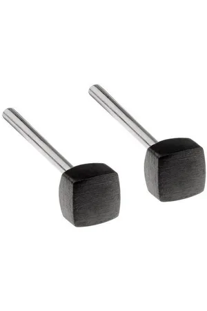 ERNSTES Ohrring-Set Ohrstecker E445 Edelstahl matt schwarz plattiert - Verkäufer: Juwelier SCHWAHN
