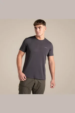 Craghoppers T-Shirt - Herren Charon SS T-Shirt Sport Shirt, grey navy - Verkäufer: hive outdoor