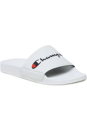 Champion Pantoletten Slide Varsity S11544-CHA-WW001 Wht Pantolette - Verkäufer: Modivo_de