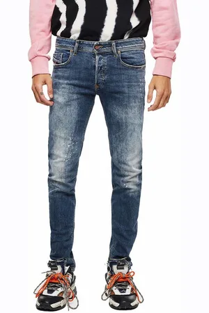 Diesel Skinny-fit-Jeans Sleenker 069LI Stretch Herren Jeans Hose Slim Skinny - Verkäufer: fashion4smile