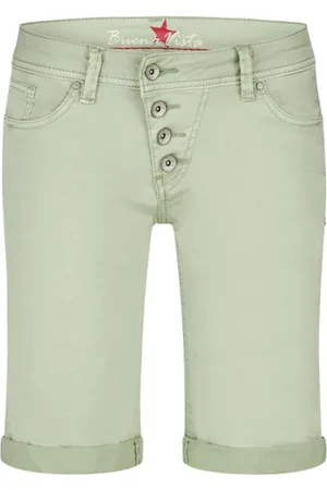 Buena Vista Stretch-Jeans MALIBU SHORT light green 2505 B5025 4003.8004 - Stretch - Verkäufer: Jeans-Manufaktur