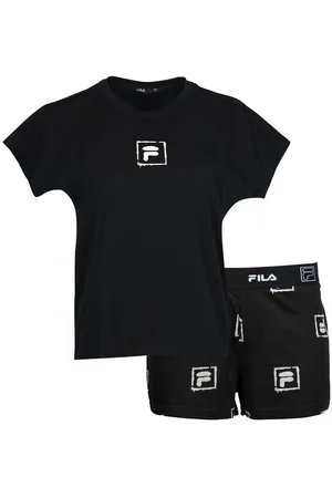 Fila Pyjama (Set, 2 tlg) mit auffälligem Logodruck