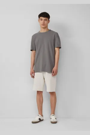 QS by s.Oliver Bermudas Detroit: Sweat-Bermuda mit Flammgarnstruktur im Relaxed Fit - Verkäufer: