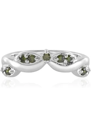 Cavill Diamantring Schicker 0,223 ct Grüner Diamant Sterling Silber Ring (1-tlg) - Verkäufer: Juwelo Deutschland GmbH