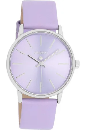 Oozoo Quarzuhr Damen Armbanduhr Timepieces Analog, (Analoguhr), Damenuhr rund, mittel (ca. 36mm) Lederarmband, Fashion-Style - Verkäufer: Fit4Style Silberschmuck - IMPPAC