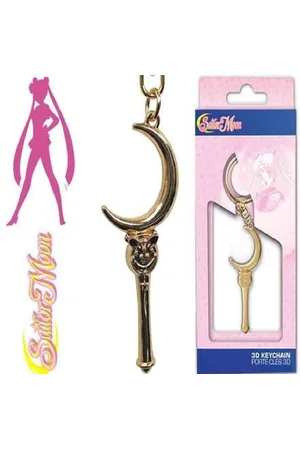ABYstyle Schlüsselanhänger Sailor Moon Mondstab 3D Metall Schlüsselanhänger (1-tlg) - Verkäufer: Hadesflamme