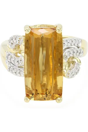 Cavill Diamantring Brasilianischer Imperialtopas 18K Gold Ring, 11,63 ct (1-tlg) - Verkäufer: Juwelo Deutschland GmbH