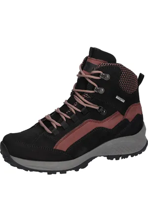 Waldläufer H-EMMA Trekkingschuh, Outdoor, Schnürschuh, High-Top mit TEX-Membran, Weite H (sehr weit)
