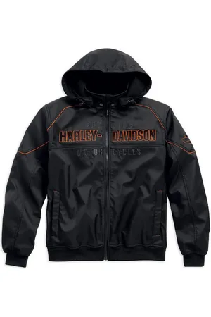 Harley davidson Motorradjacke Idyll Performance Softshelljacke Herren Outdoor Jacke herausnehmbare Kapuze - Verkäufer: Kiel eCom