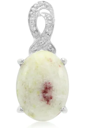 Cavill Anhänger Set US Cinnabar 8,35ct Sterling Silber Anhänger, Weiß Topas Akzente (1-tlg) - Verkäufer: Juwelo Deutschland GmbH