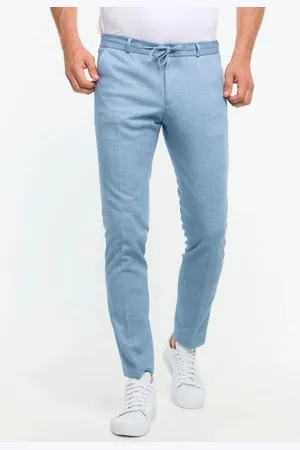 Zuitable Anzughose – Slim Fit Herren Stoffhose mit Tunnelzug - Bügelfalte vorne - Verkäufer: Schneider Fashion Store